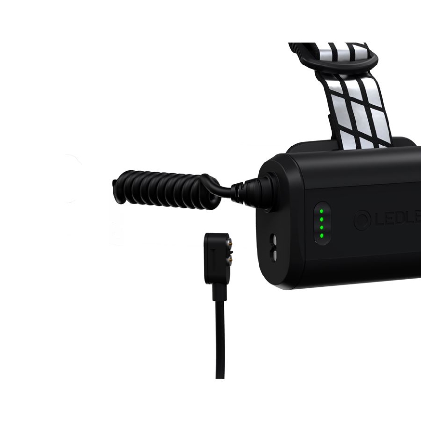 Ledlenser H19R SIGNATURE - Lampe frontale rechargeable LED à intensité variable / 4800 mAh IP68 4000 lm 20 h noire
