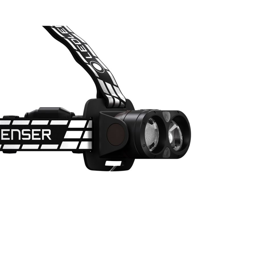 Ledlenser H19R SIGNATURE - Lampe frontale rechargeable LED à intensité variable / 4800 mAh IP68 4000 lm 20 h noire