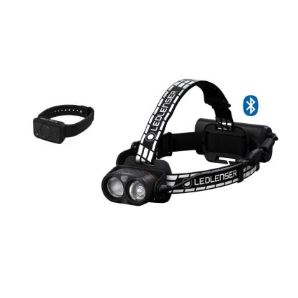 Ledlenser H19R SIGNATURE - Lampe frontale rechargeable LED à intensité variable / 4800 mAh IP68 4000 lm 20 h noire