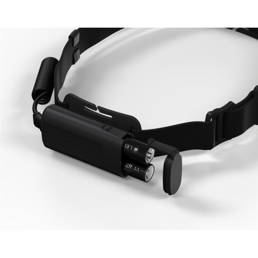 Ledlenser H5 CORE - Lampe frontale à LED, intensité réglable, 1xAA, IP67, 350 lm, 20 h, noire