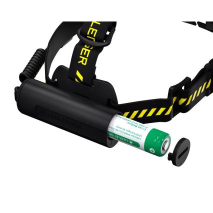 Ledlenser H7R WORK - Lampe frontale LED rechargeable dimmable LED/4800 mAh IP67 1000 lm 60 h noire