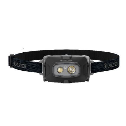 Ledlenser HF4R Core - Lampe frontale rechargeable à LED dimmable, 1000 mAh, IP68, 500 lm, 35 h, noire