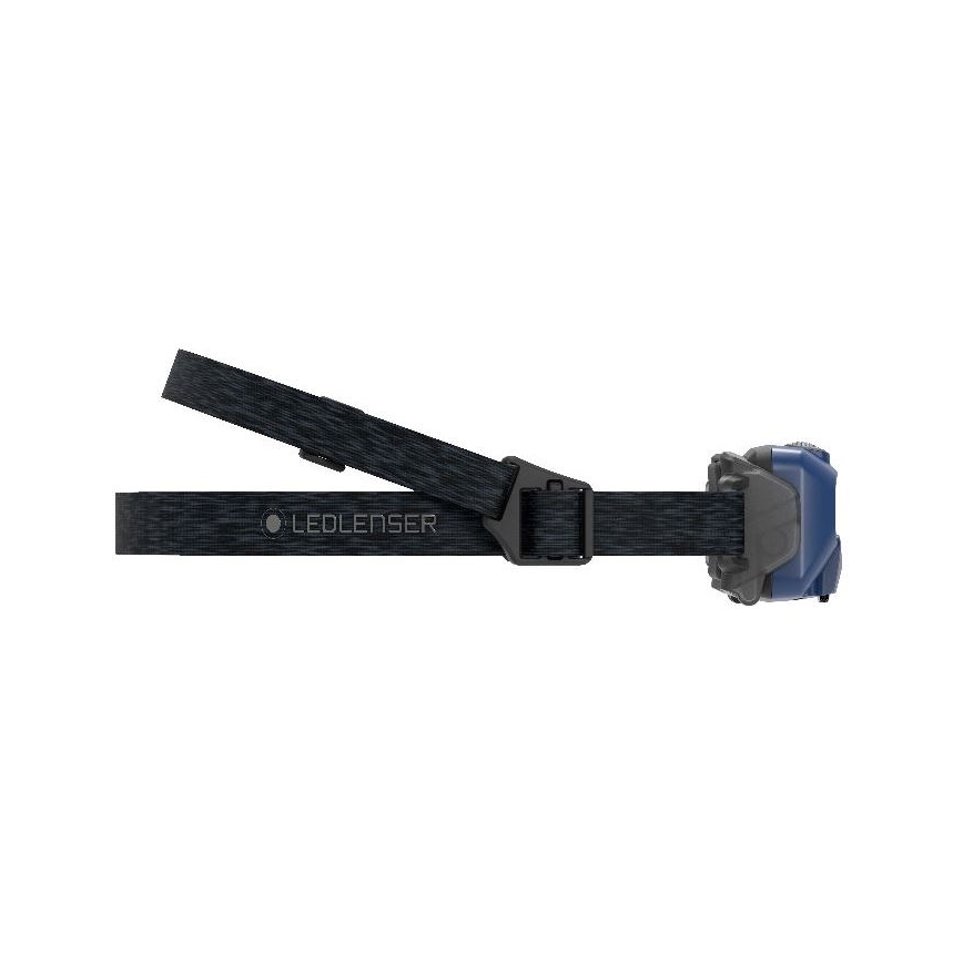 Ledlenser HF6R Core - lampe frontale rechargeable à LED, dimmable, batterie 2000 mAh, IP68, 800 lm, jusqu'à 60 h d'autonomie, bleu