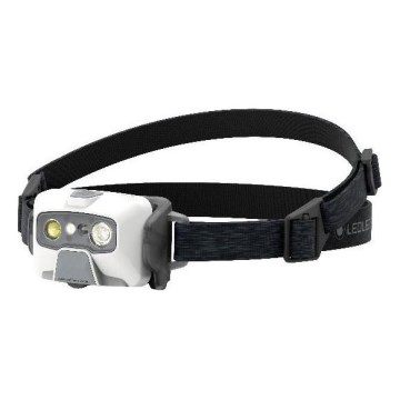 Ledlenser HF6R Core - lampe frontale rechargeable à LED, à intensité variable, batterie 2000 mAh, IP68, 800 lm, autonomie 60 h, blanche