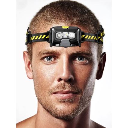 Ledlenser HF6R Work - lampe frontale LED rechargeable à intensité variable/2000 mAh IP68 800 lm 60 h noire