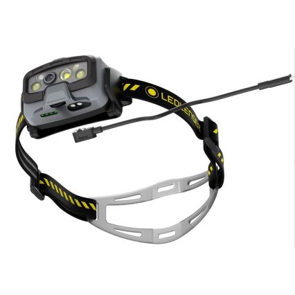 Ledlenser HF8R Work - Lampe frontale rechargeable à LED à intensité réglable LED/3700 mAh IP68 1600 lm 90 h noire