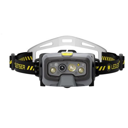 Ledlenser HF8R Work - Lampe frontale rechargeable à LED à intensité réglable LED/3700 mAh IP68 1600 lm 90 h noire