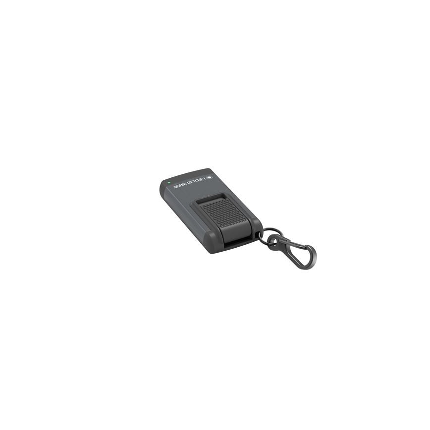 Ledlenser K4R GRAY - Lampe de poche rechargeable à LED, à intensité réglable / 180 mAh / IP2X / 120 lm