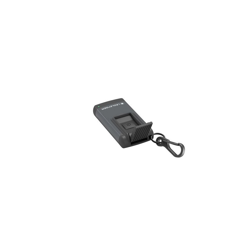 Ledlenser K4R GRAY - Lampe de poche rechargeable à LED, à intensité réglable / 180 mAh / IP2X / 120 lm