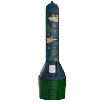 Ledlenser KIDBEAM4 DINO - lampe torche LED pour enfants à intensité réglable / 2xAAA IP44 verte