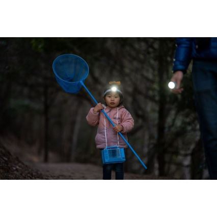 Ledlenser KIDBEAM4 RAINBOW - lampe de poche pour enfants à luminosité réglable LED/2xAAA IP44 violette