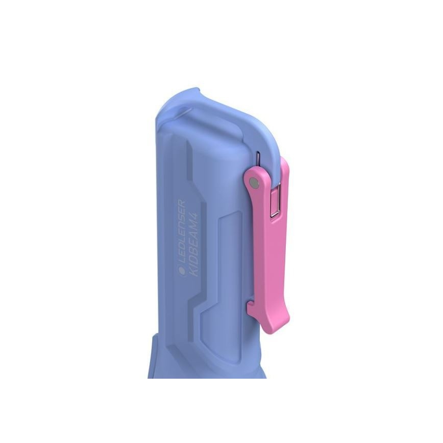 Ledlenser KIDBEAM4 RAINBOW - lampe de poche pour enfants à luminosité réglable LED/2xAAA IP44 violette
