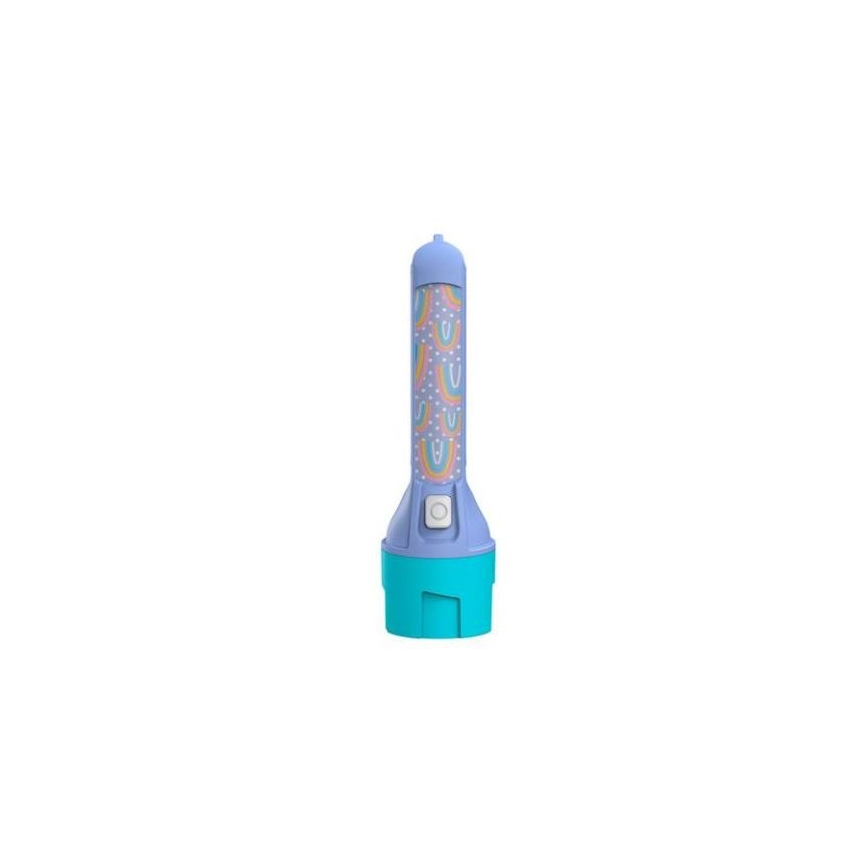 Ledlenser KIDBEAM4 RAINBOW - lampe de poche pour enfants à luminosité réglable LED/2xAAA IP44 violette