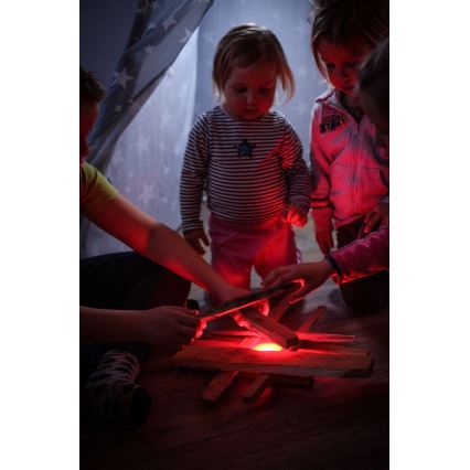 Ledlenser KIDCAMP6 DINO - Lampe nomade LED dimmable/3xAAA IP44 verte