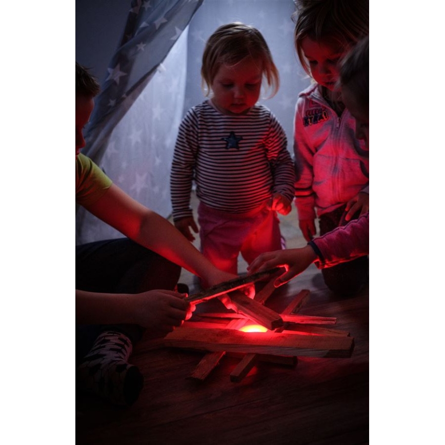 Ledlenser KIDCAMP6 DINO - Lampe nomade LED dimmable/3xAAA IP44 verte