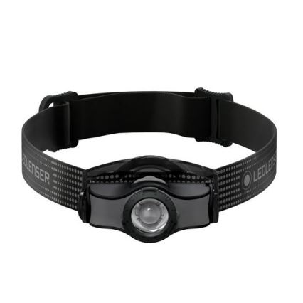 Ledlenser MH3 - Lampe frontale LED à intensité réglable, 1xAA, IP54, 200 lm, 35 h, noire