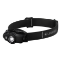Ledlenser MH4 - Lampe frontale LED rechargeable à intensité réglable LED/750 mAh IP54 400 lm 35 h noire