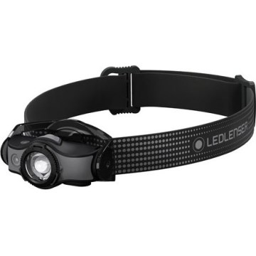 Ledlenser MH5 - Lampe frontale LED rechargeable à intensité variable LED/1x AA/750 mAh IP54 400 lm 35 h noir/gris