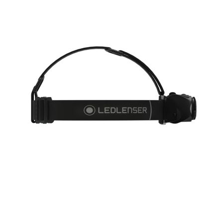 Ledlenser MH8 - Lampe frontale LED rechargeable à intensité variable, alimentée par 2xAA (1550 mAh), IP54, 600 lm, 60 h, noir