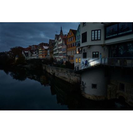 Ledlenser NEO3 - lampe frontale LED dimmable, 3xAAA, IP54, 400 lm, 20 h, noir/blanc