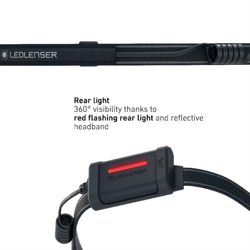 Ledlenser NEO3 - lampe frontale LED dimmable, 3xAAA, IP54, 400 lm, 20 h, noir/blanc