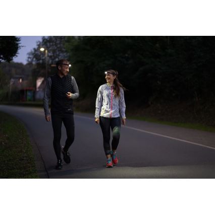 Ledlenser NEO5R - lampe frontale rechargeable LED à intensité réglable LED/1800 mAh IP54 600 lm 35 h noir/blanc