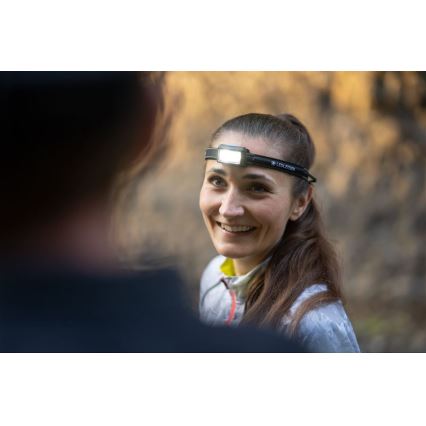 Ledlenser NEO5R - lampe frontale rechargeable LED à intensité réglable / 1800 mAh IP54 600 lm 35 h bleu