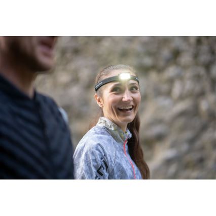 Ledlenser NEO5R - lampe frontale rechargeable LED à intensité réglable / 1800 mAh IP54 600 lm 35 h bleu