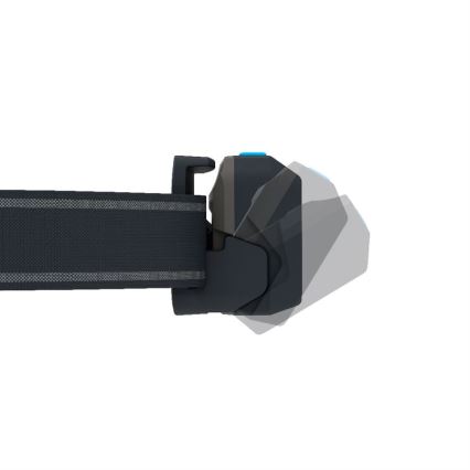 Ledlenser NEO5R - lampe frontale rechargeable LED à intensité réglable / 1800 mAh IP54 600 lm 35 h bleu