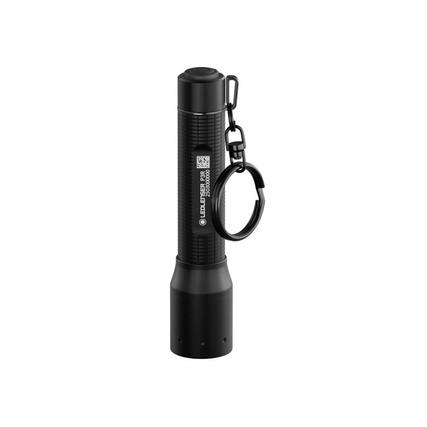 Ledlenser P3R - Lampe de poche LED rechargeable à intensité variable, 1× AAA, 300 mAh, IP54, 130 lm, autonomie jusqu'à 8 h, noir