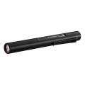 Ledlenser P4R - Lampe de poche LED rechargeable à intensité variable LED/1xAAA/700 mAh IP54 300 lm 13 h noire