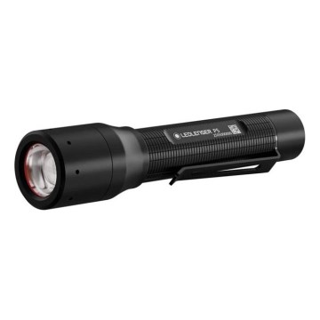 Ledlenser P5 - Torche LED à intensité réglable LED/1xAA IP54 200 lm 8 h d'autonomie noire