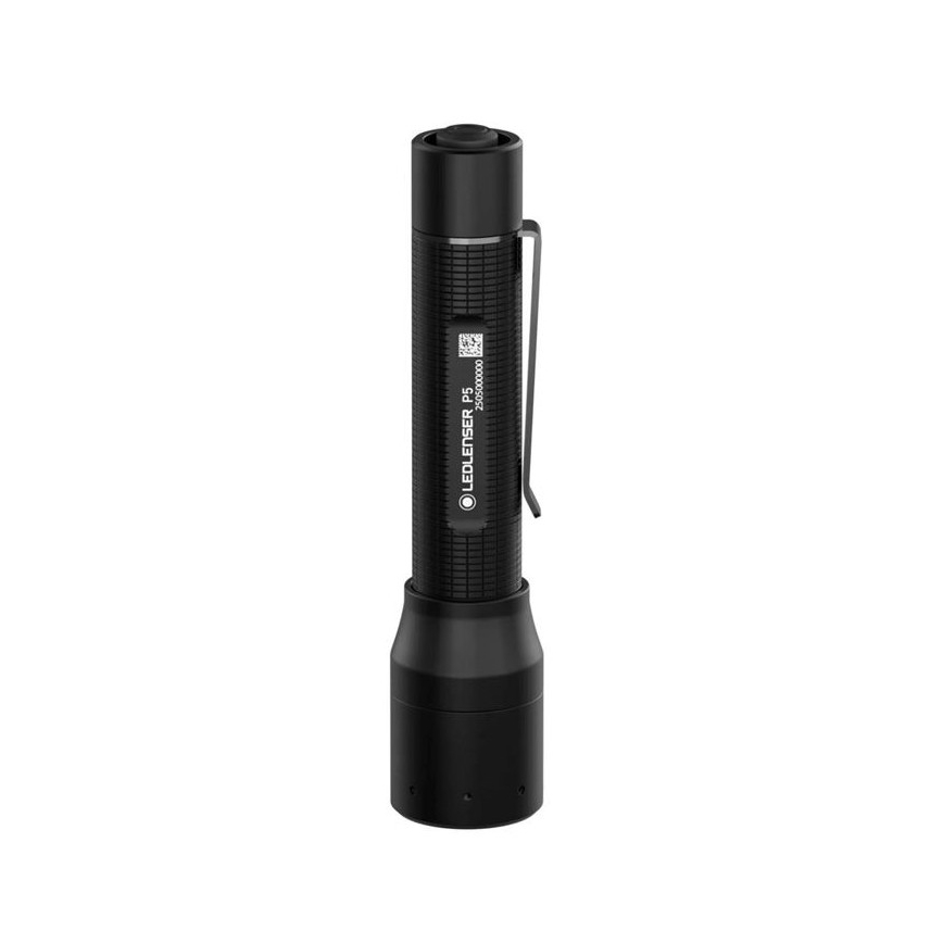 Ledlenser P5 - Torche LED à intensité réglable LED/1xAA IP54 200 lm 8 h d'autonomie noire