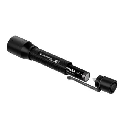 Ledlenser P5 - Torche LED à intensité réglable LED/1xAA IP54 200 lm 8 h d'autonomie noire