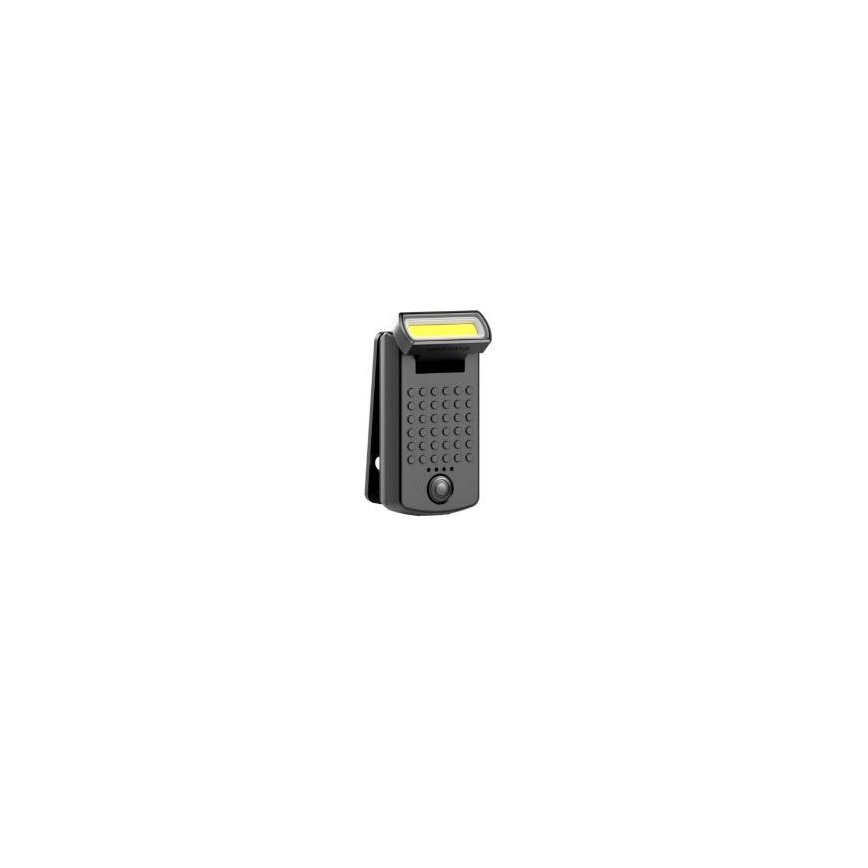 Ledlenser W1R - Lampe de travail LED rechargeable et dimmable avec clip LED/740 mAh IP54 220 lm