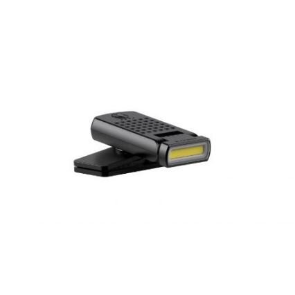 Ledlenser W1R - Lampe de travail LED rechargeable et dimmable avec clip LED/740 mAh IP54 220 lm