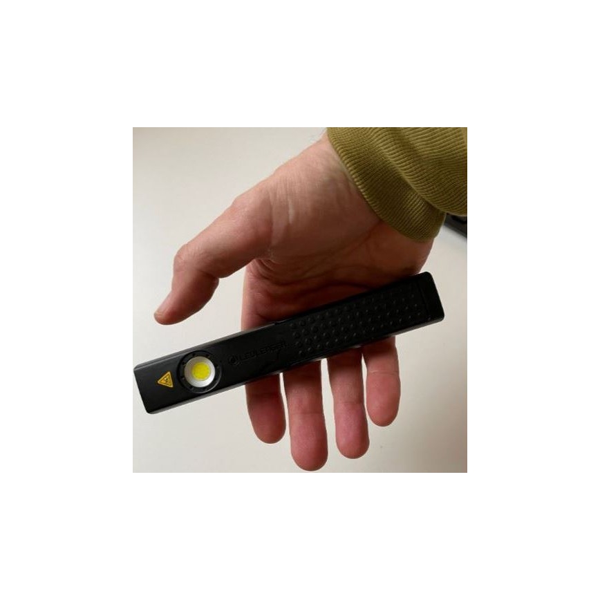 Ledlenser W4R - Lampe de travail rechargeable à LED, à intensité variable, 760 mAh, IP54, 220 lm