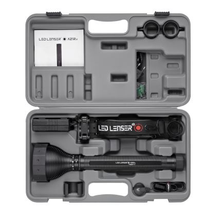 Ledlenser X21R - Lampe torche LED rechargeable dimmable LED/5000 mAh IP54 5000 lm 40 h