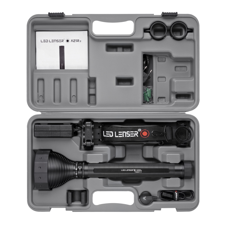 Ledlenser X21R - Lampe torche LED rechargeable dimmable LED/5000 mAh IP54 5000 lm 40 h