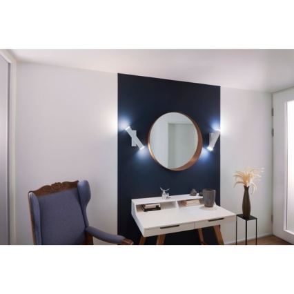 Ledvance - Applique murale à intensité variable SMART+ CROSS 2xLED/6W/230V 3000-6500K Wi-Fi