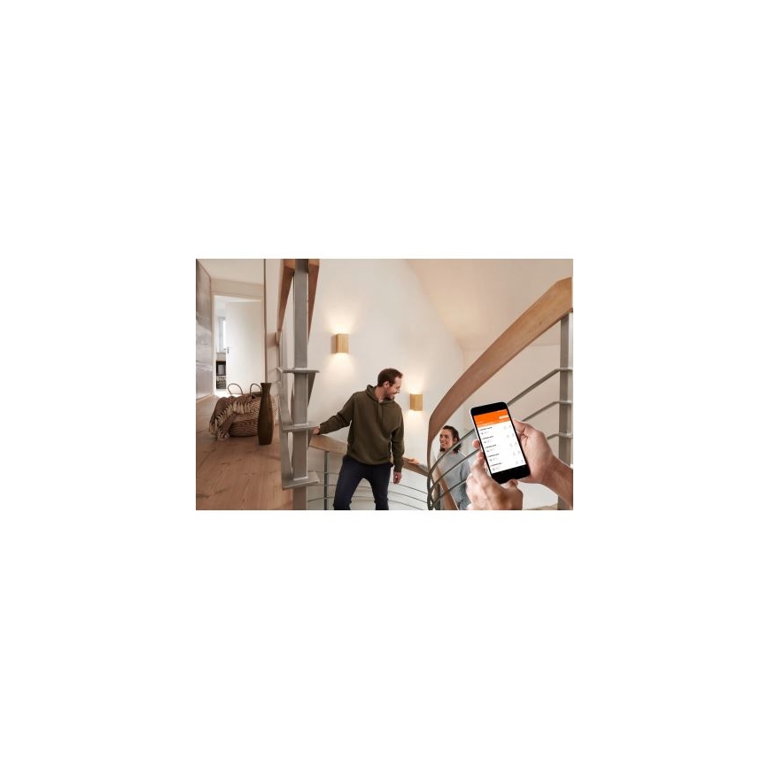 Ledvance - Applique murale à intensité variable SMART+ WOOD LED/12W/230V 3000-6500K Wi-Fi