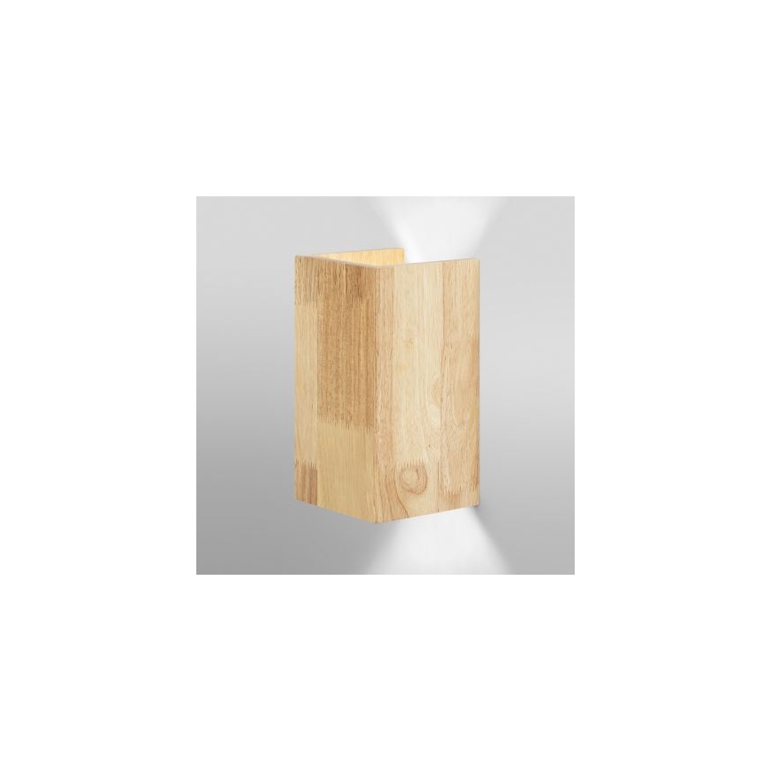 Ledvance - Applique murale à intensité variable SMART+ WOOD LED/12W/230V 3000-6500K Wi-Fi