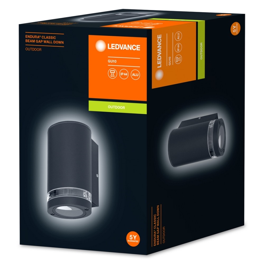 Ledvance - Applique murale d'extérieur BEAM 1xGU10/35W/230V IP44