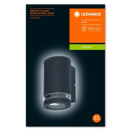 Ledvance - Applique murale d'extérieur BEAM 1xGU10/35W/230V IP44