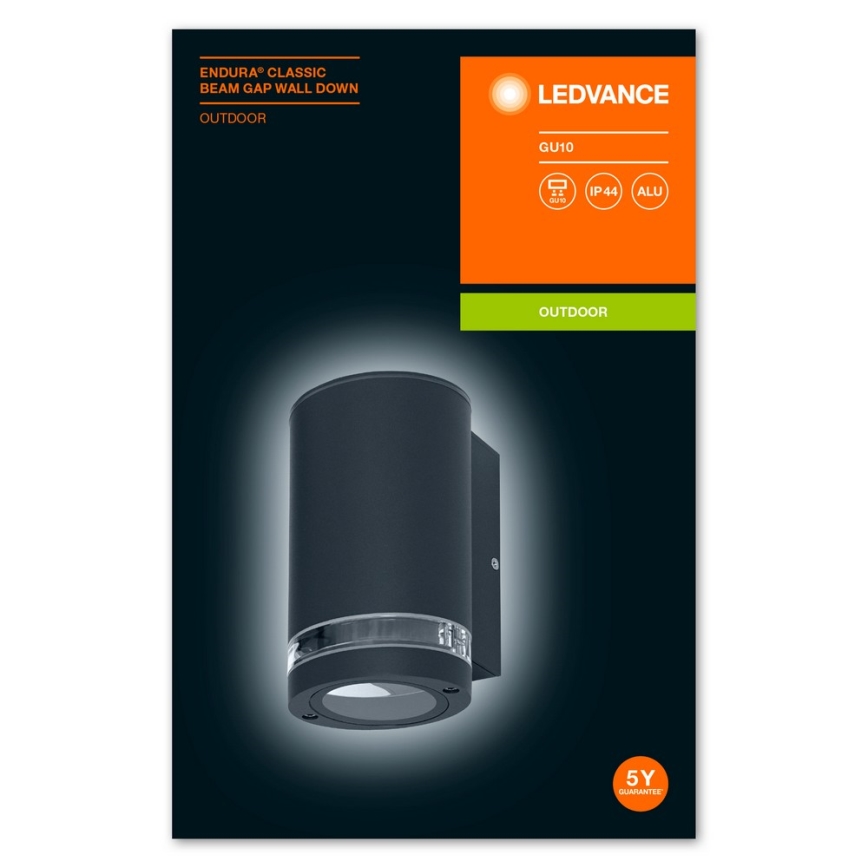 Ledvance - Applique murale d'extérieur BEAM 1xGU10/35W/230V IP44