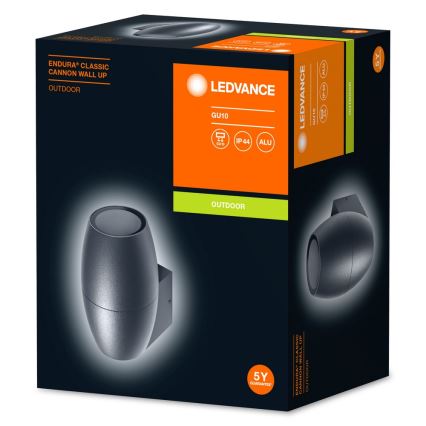 Ledvance - Applique murale d'extérieur CANNON 1xGU10/35W/230V IP44
