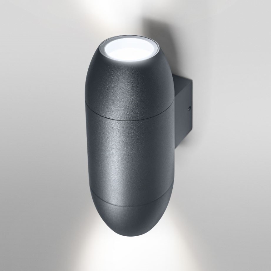 Ledvance - Applique murale d'extérieur CANNON 2xGU10/35W/230V IP44