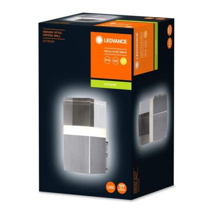 Ledvance - Applique murale d'extérieur CRYSTAL LED/4,5W/230V IP44