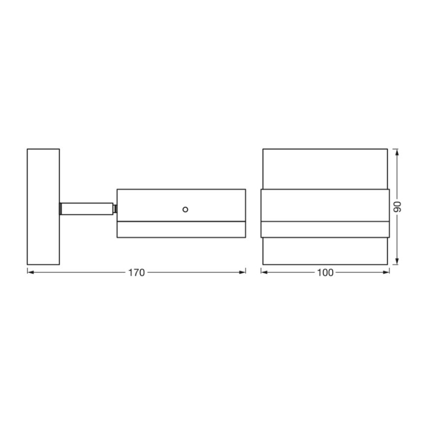 Ledvance - Applique murale d'extérieur ENDURA CLASSIC 1xGX53/12W/230V IP44