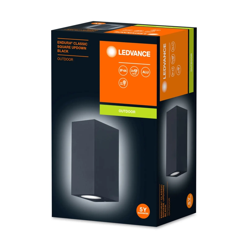 Ledvance - Applique murale d'extérieur ENDURA CLASSIC 2xGU10/35W/230V IP44